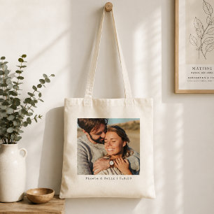 Sac fourre-tout photo de couple Cadeau de mariag