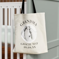 Sac fourre-tout photo nouveau bébé grand-parent gr