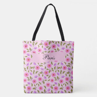 Sac fourre-tout Pink Lavender Lacy Daisy