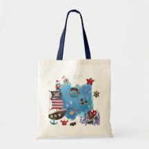 Sac fourre-tout Pirates Adventure Map