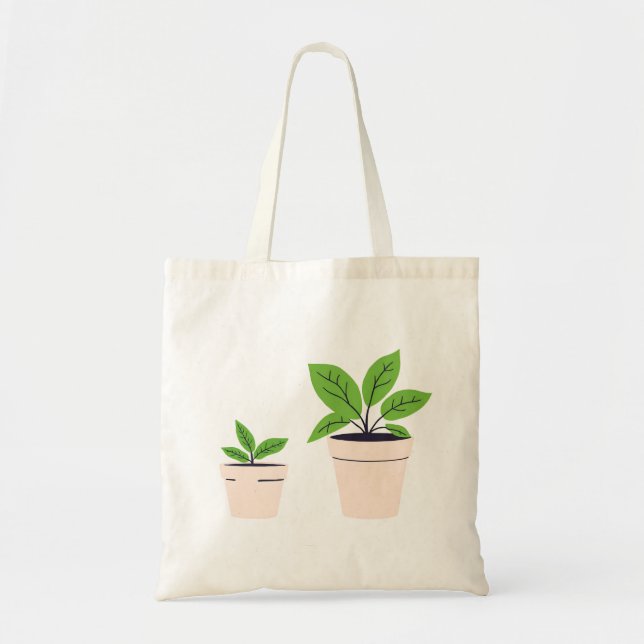 Sac fourre-tout plante (Devant)