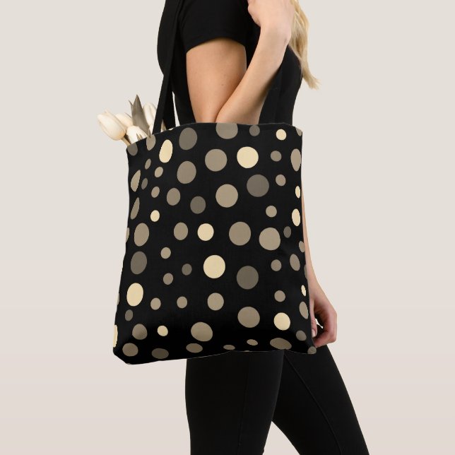 sac fourre-tout "Polka Dot" (De près)