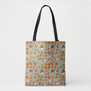 Sac fourre-tout Poméranie Halloween mignon Kawaii 