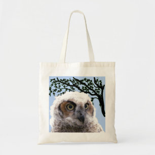 Sac fourre-tout - Portrait de la chouette des bébé
