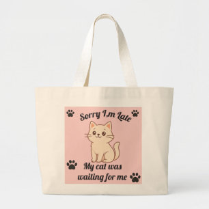Sac fourre-tout pour amoureux de chats mignons