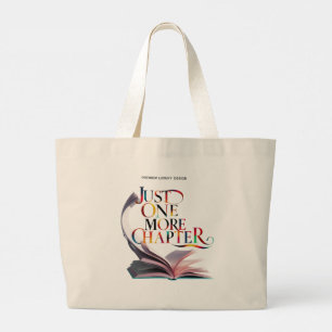 Sac fourre-tout pour amoureux de livres "Just One