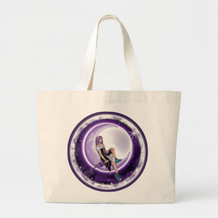 Sac fourre-tout pour enfants de la lune violette