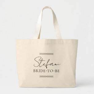 Sac fourre-tout pour future mariée Cadeau de fête