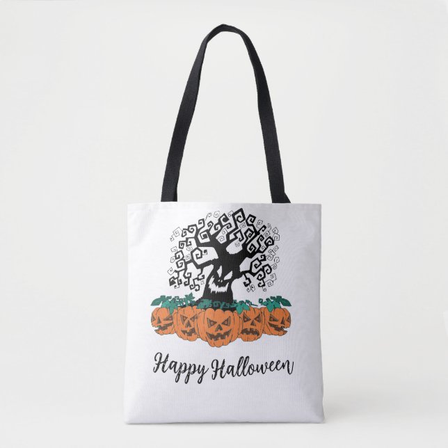 Sac fourre-tout pour Halloween (Devant)