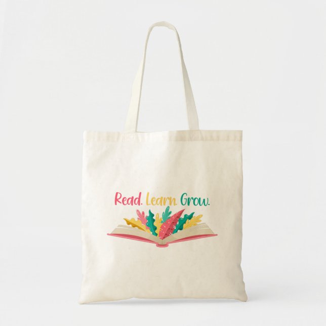 Sac fourre-tout pour la lecture de livres (Devant)