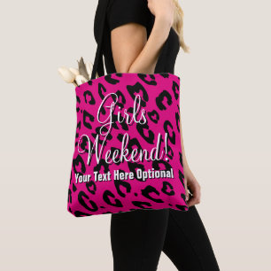 Sac fourre-tout pour week-end entre filles à tache