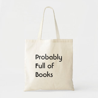 Sac Fourre-Tout Probablement Plein De Livres