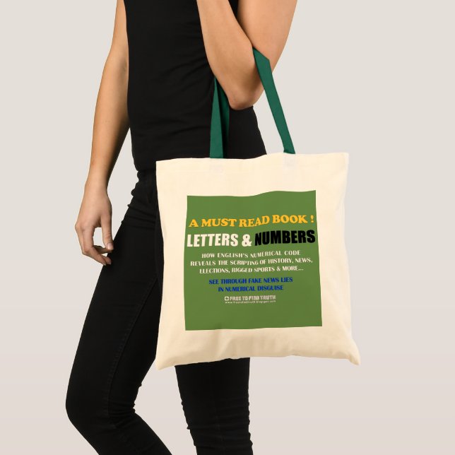 Sac fourre-tout promotionnel à livre de lettres et (Devant (produit))