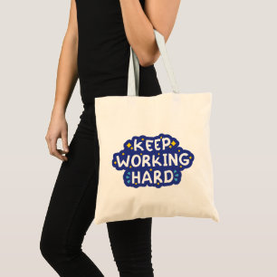 Sac fourre-tout propre sans serif gras travail a