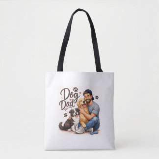 Sac fourre-tout Proud Dog Dad – Sac cadeau pour am