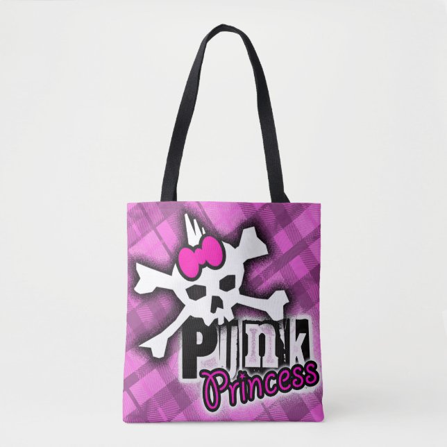 Sac fourre-tout Punk Princess (Devant)