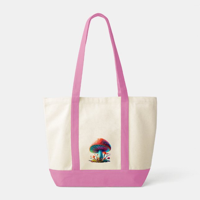 Sac fourre-tout Rainbow Amanita Muscaria (Dos)