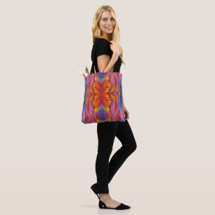 Sac fourre-tout Rainbow Tulip Abstrait