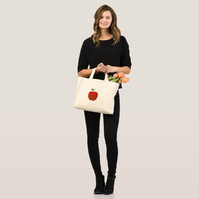 Sac fourre-tout Red Apple (Devant (modèle))