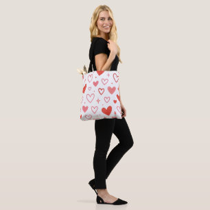 Sac fourre-tout Red Heart Doodle
