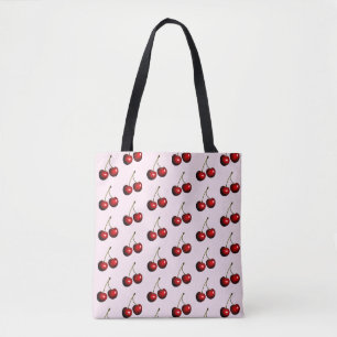 Sac fourre-tout Red Sweet Cherries - Couleur perso