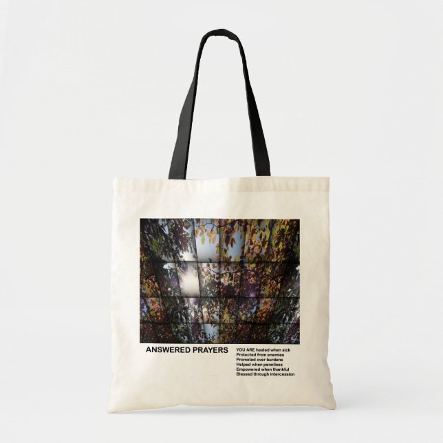 Sac fourre-tout répondu à prières (Devant)