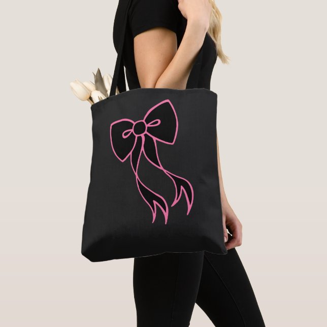 Sac fourre-tout Retro Bow (De près)