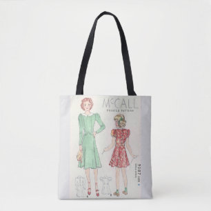 Sac fourre-tout rétro chic