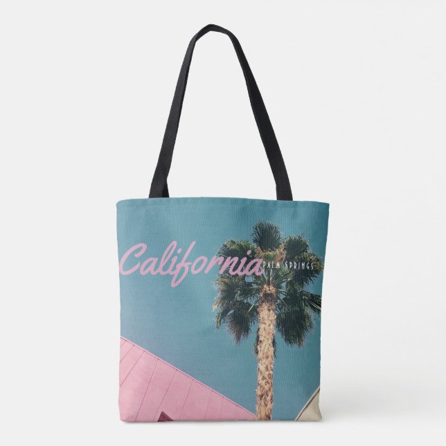 Sac fourre-tout Retro Palm Springs (Dos)