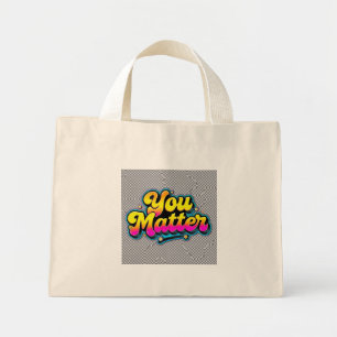 Sac fourre-tout Retro You Matter   Cadeau pour la 