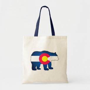 sac fourre-tout réutilisable du drapeau du Colorad