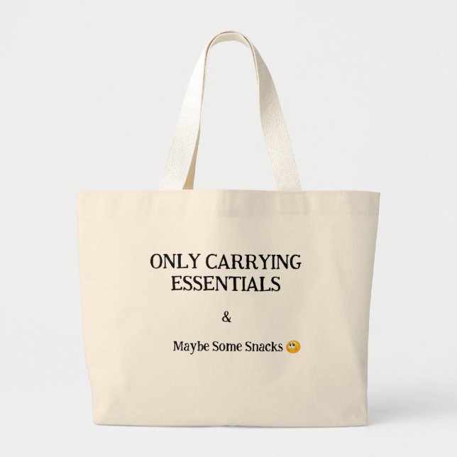 Sac fourre-tout risqué pour les produits essentiel (Devant)