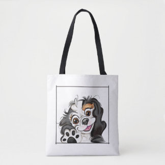 sac fourre-tout Robin| chien mignon