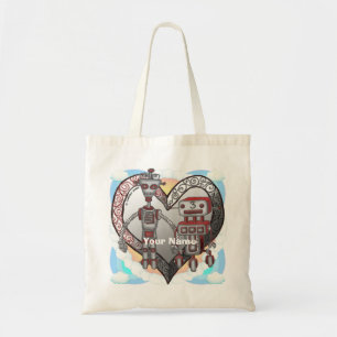 Sac fourre-tout Robot Amour