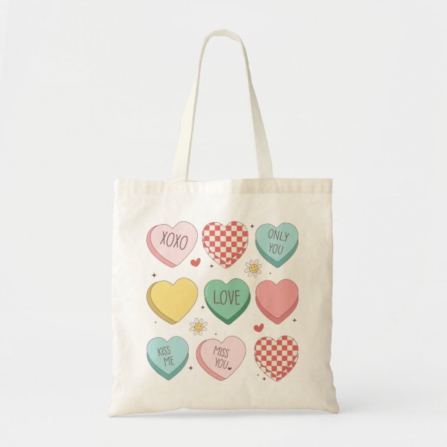 Sac fourre-tout romantique de la Saint-Valentin -  (Devant)
