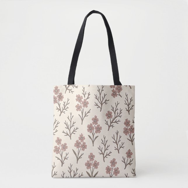 Sac fourre-tout Rose crémeux et poussiéreux (Devant)