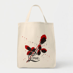 Sac fourre-tout Rose d'amour