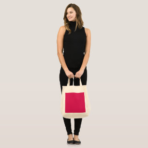 Sac fourre-tout rose esthétique