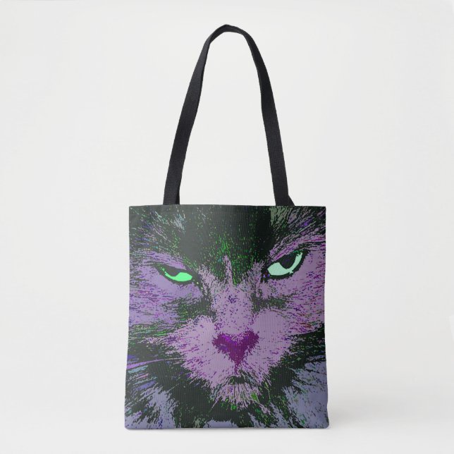 Sac fourre-tout rose Pop Kitty (Devant)