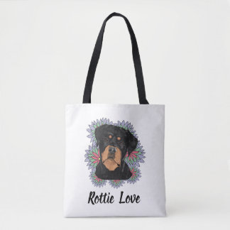 Sac fourre-tout Rottie Love – Art de Rottweiler fa