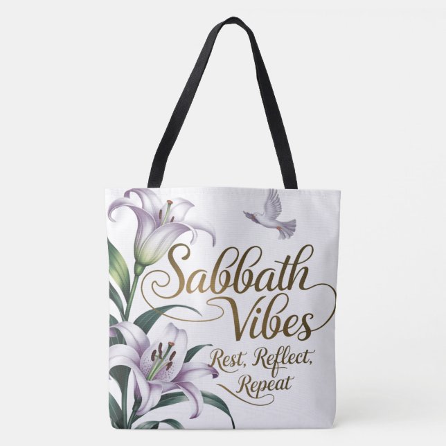 Sac fourre-tout Sabbath Vibes (Devant)