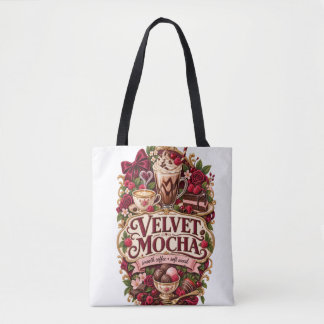 Sac fourre-tout salon de thé Velvet Mocha Berry Co