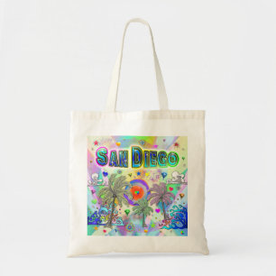 Sac fourre-tout San Diego Deep Dream