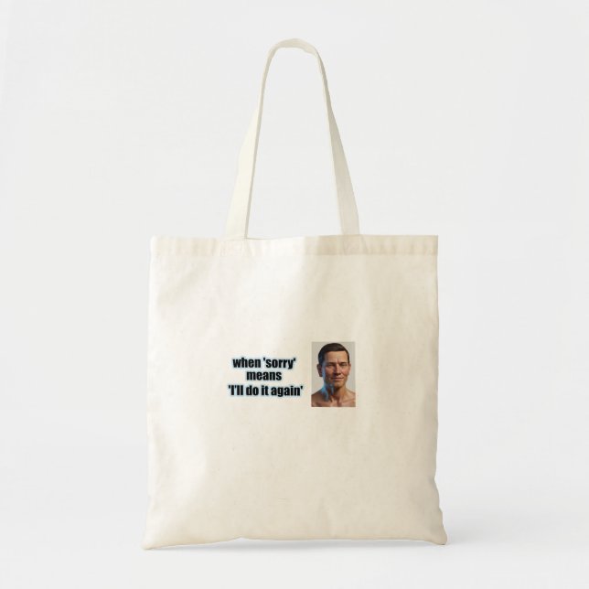 Sac fourre-tout sarcastique (Devant)