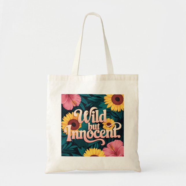 Sac fourre-tout sauvage mais innocent, Sac d'alime (Devant)