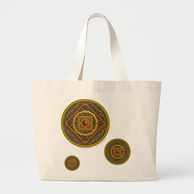 Sac fourre-tout Scorpio Mandala (Devant)