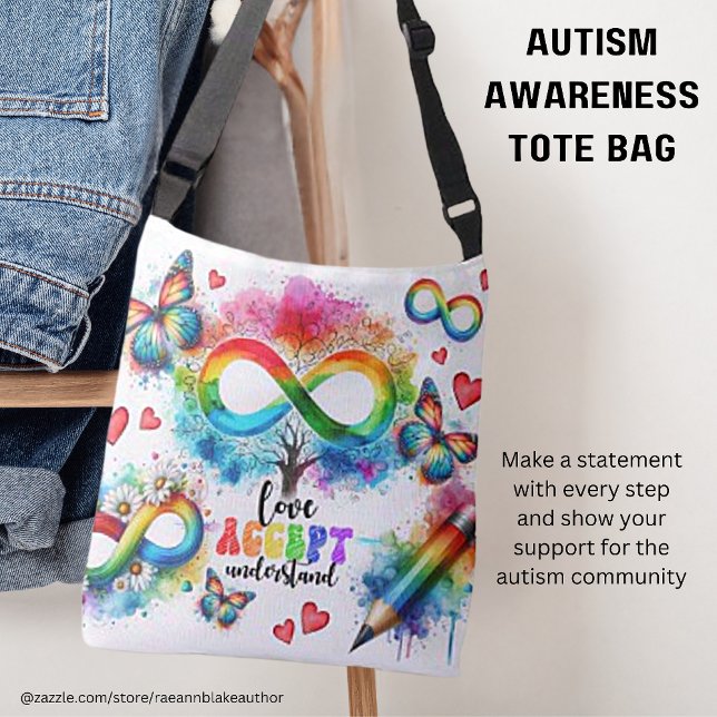 Sac fourre-tout sensibilisation sur l'autisme (Créateur téléchargé)