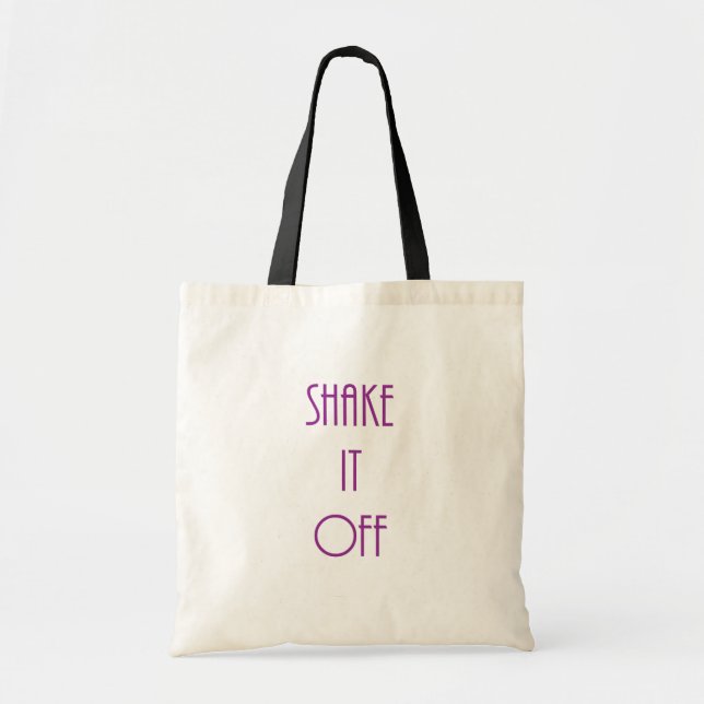 sac fourre-tout "Shake it off" (Devant)