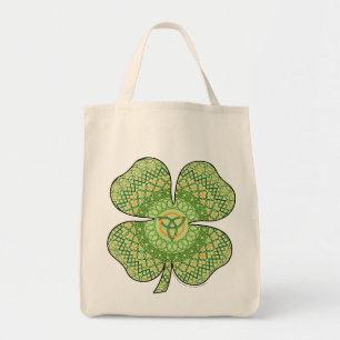 Sac fourre-tout Shamrock celte