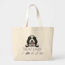 Sac fourre-tout Sheepadoodle Treat Lady